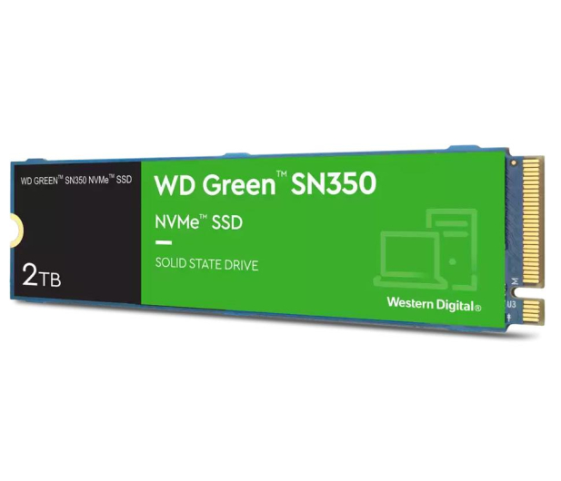 WD 2TB M.2 PCIe NVMe Green SN350 WDS200T3G0C - 1046203 - zdjęcie 3